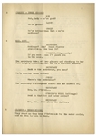 Moe Howard's 29pp. Script Dated July 1941 for The 1942 Three Stooges Film ''What's the Matador?'', With Working Title ''Run, Bull, Run'' -- Archival Repair to Cover, Else Very Good Condition